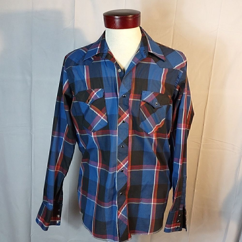 Wrangler Cowboy Cut Snap Men's Western Shirt